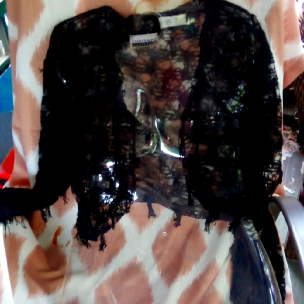 Contempo half cardigan